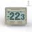 Электронный термометр с радиодатчиком dot matrix 783